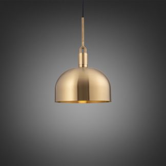 FORKED PENDANT / SHADE / LARGE / BRASS