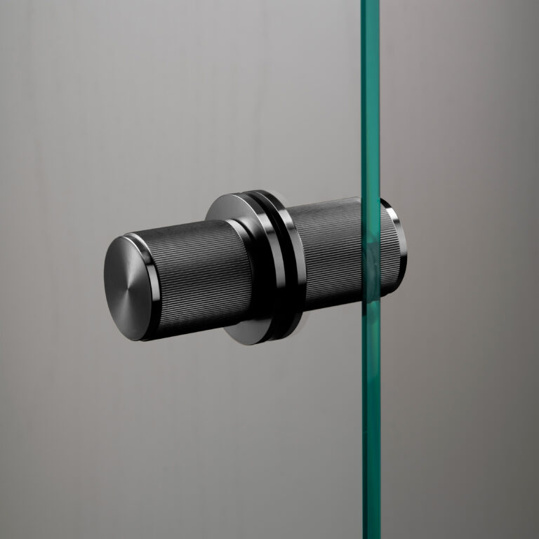 Door-knob_Fixed_Linear_Double-sided_Glass_Gun_Metal_A2_Web