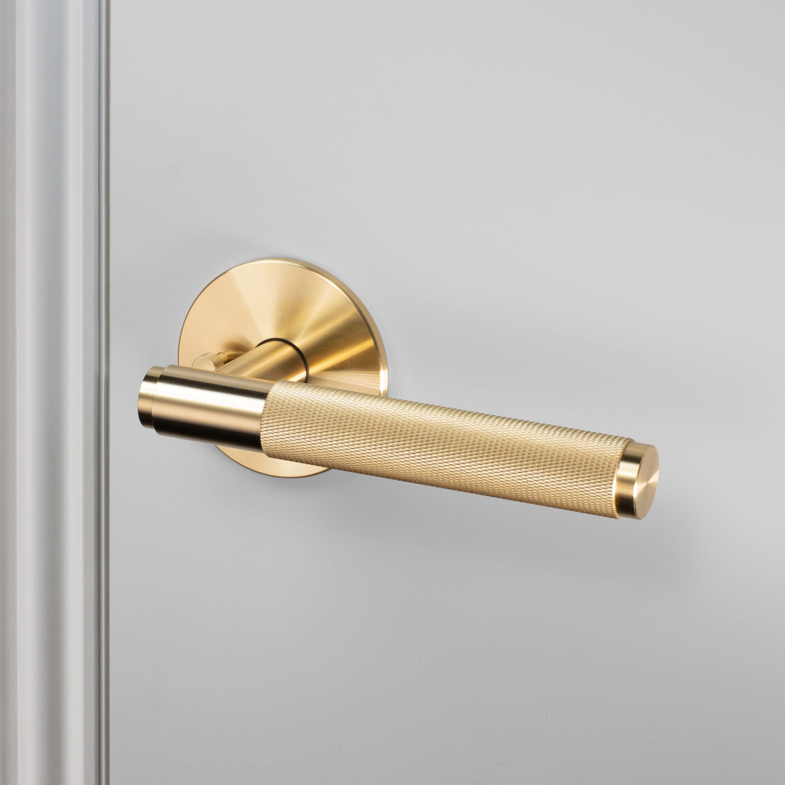 Brass Pre-Drilled Privacy Door Handle