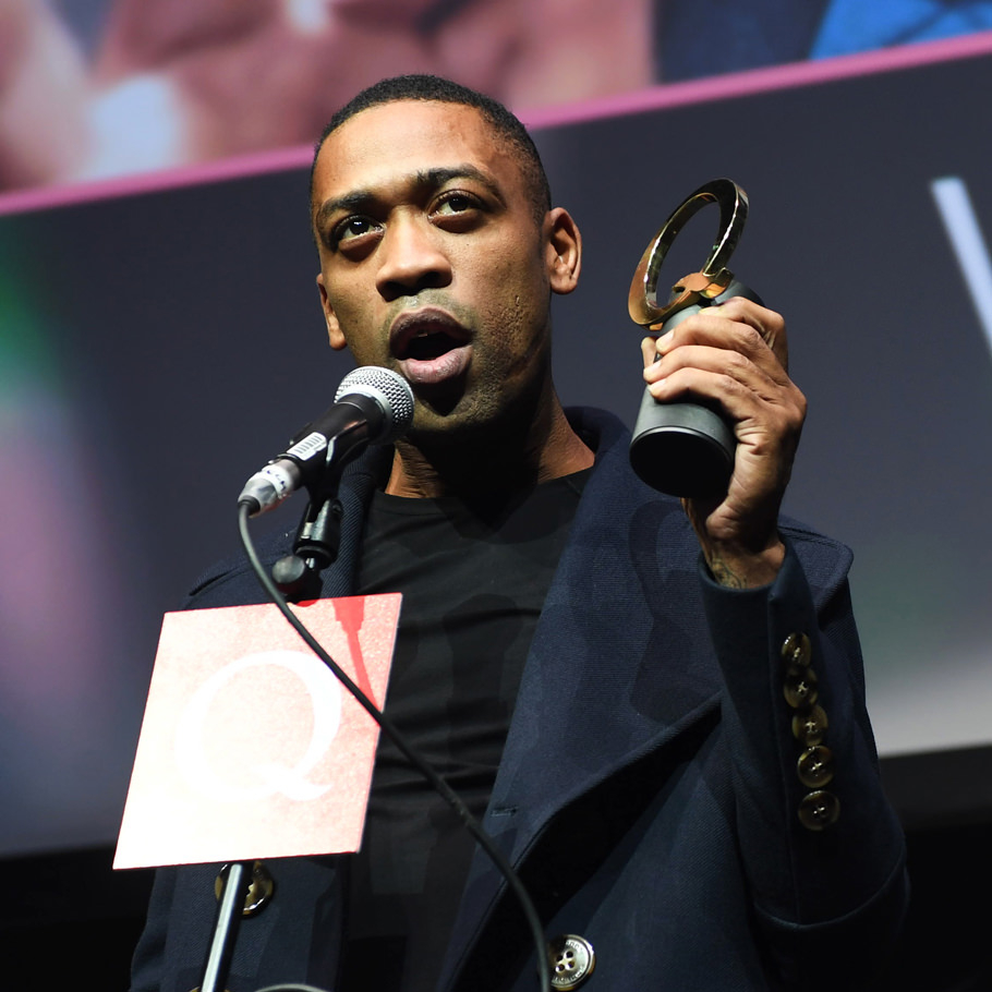 Wiley at the Q Awards 2017