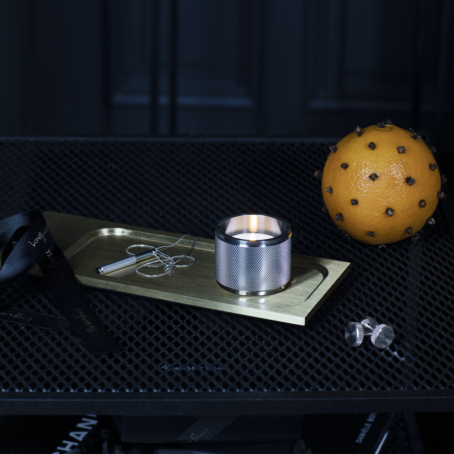 3.Buster+Punch_Tealight Holder_Steel_Lifestyle 2