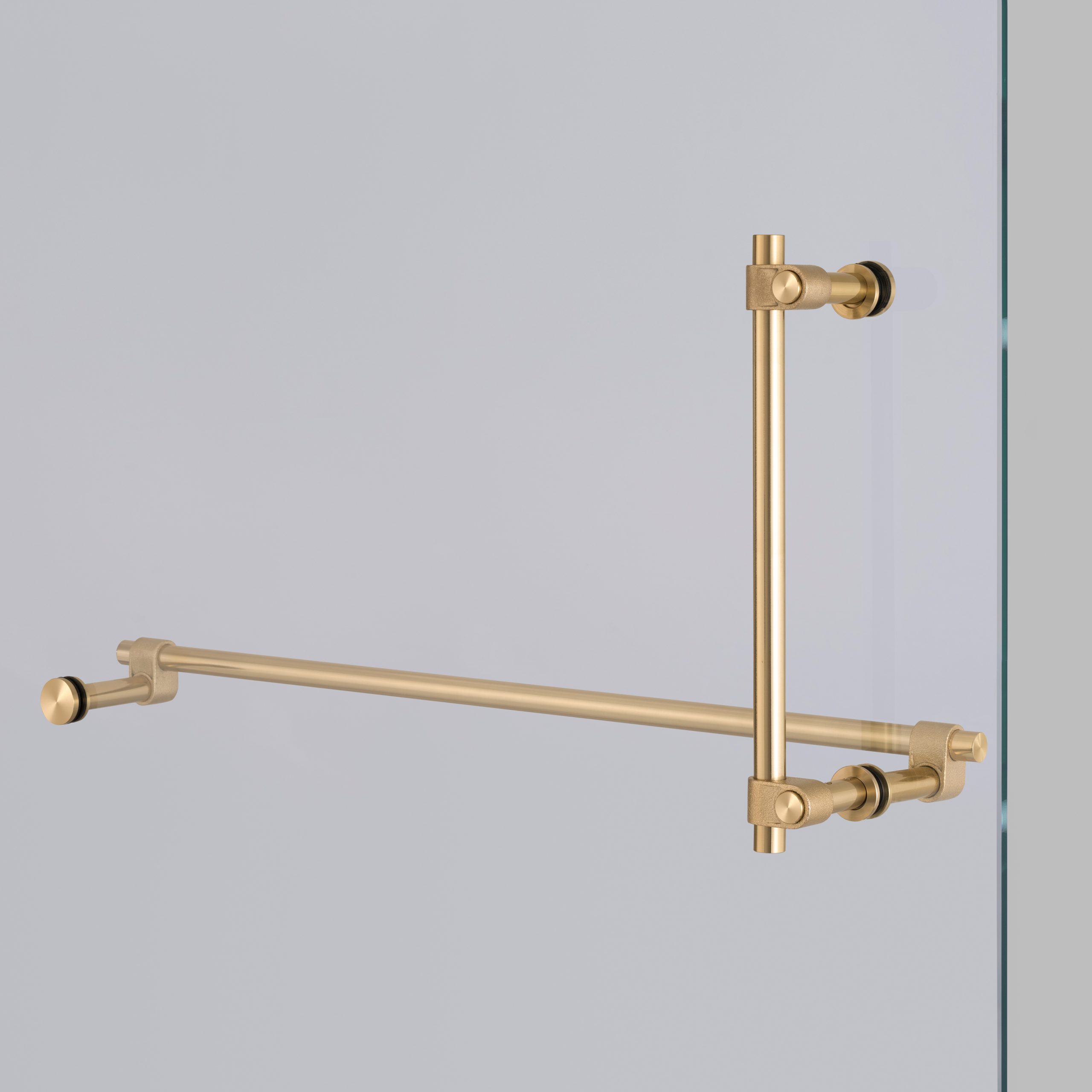 TOWEL RAIL + PULL BAR / DOUBLE-SIDED / CAST / BRASS - Buster + Punch